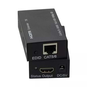 NBTech NB-HDEX60 60 metre CAT6 Network Üzerinden HDMI Uzatıcı, HDMI Extender, Cat6 Hdmi Görüntü Aktarma