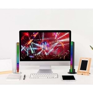 PrimeX PX-RGB08 RGB Ses Algılayıcı, Rgb Müzik Ses Ritim Işığı, Araba Ev Ses Led Ritim Şerit Işığı, Çoklu Mod RGB ses Algılayıcı