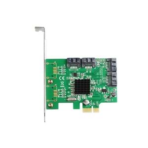 NBTech NB-SATA4 PCI Express 4 Port Sata3 Kart, PCI X4 , PCI Express X16 Sata Çoklayıcı Kart (X4 ve X16 Ekran Kartı Slotunda Çalışır)