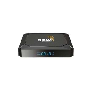 NBTech NB-SB3 SHOAMİ 4K Android box, 4GB Ram 64GB Hafıza Smart TV Çevirici, Android TV Box, (4K, HDR10+ HEVC, 2xUSB, RJ45, Optik Ses, MSC, 2.5 + 5G Wifi)