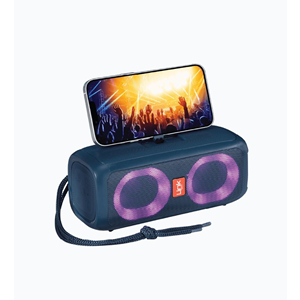 Linktech Q218 Mavi 7W 90Db RGB Bluetooth Hoparlör Monbil Standlı