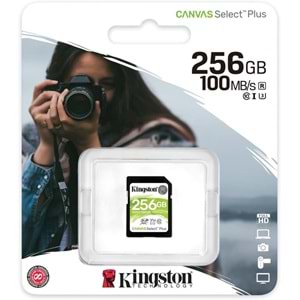 Kingston SDHC 256GB SDS2/256GB Select Plus Class10 Hafıza Kartı