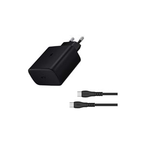 SUOMI Type-C Hızlı Şarj Adaptörü 45W Siyah