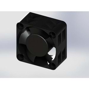 JING JD4020DC DC 24V 0.10A 4x4 20mm 3 pin Soketli fan Kutulu