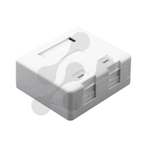 UPTECH DP102 İkili Buat Sıva Üstü Toz Kapaklı