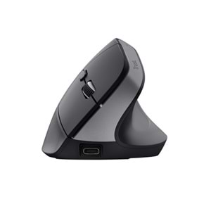 Trust 25146 Bayo+ Ergonomik Kablosuz Mouse – Şarj Edilebilir Sessiz Kablosuz Mouse