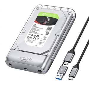Orico TX35C3 Şeffaf Tasarımlı 2.5
