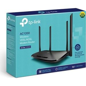 TP-Link Archer VR300 AC1200 Kablosuz VDSL ADSL Fiber Modem Router