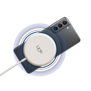 Linktech LPW-W512 15W 5V/2A 9V/2A 12V/2A Kablosuz Şarj Aleti, Kablosuz Telefon Şarj Cihazı