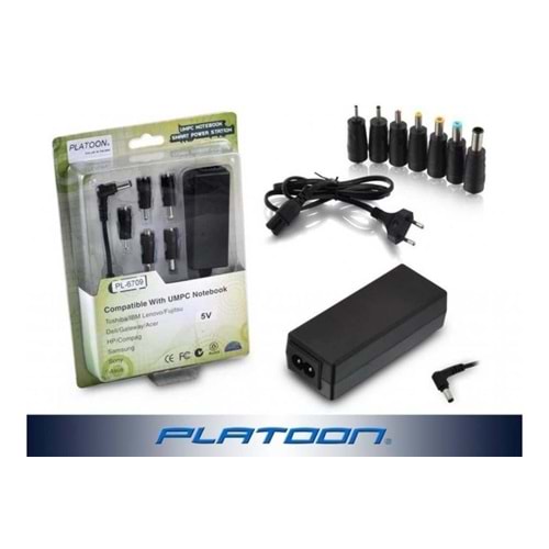 PLATOON PN-6709 5V 2.1A Çok Uçlu Universal Adaptör