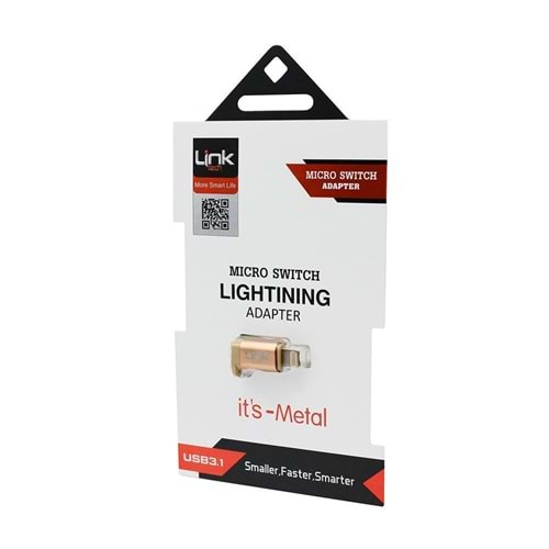 Link Tech LOF-0189 Micro USB To Lightning OTG Dönüştürücü