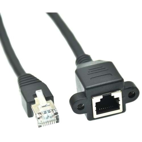 NBTech Nb-1295 Rj45 Cat5 Cat6 1,5mt Panel Tipi Ethernet Uzatma Kablosu