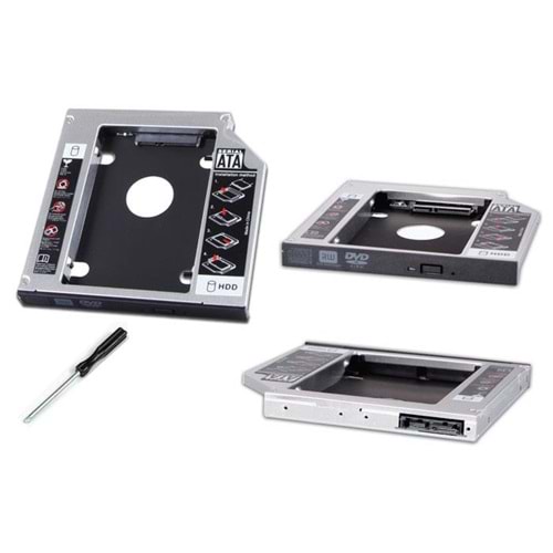 S-link SL-SSD9 SATA to SATA 9.5mm Notebook Ekstra Hdd Yuvası