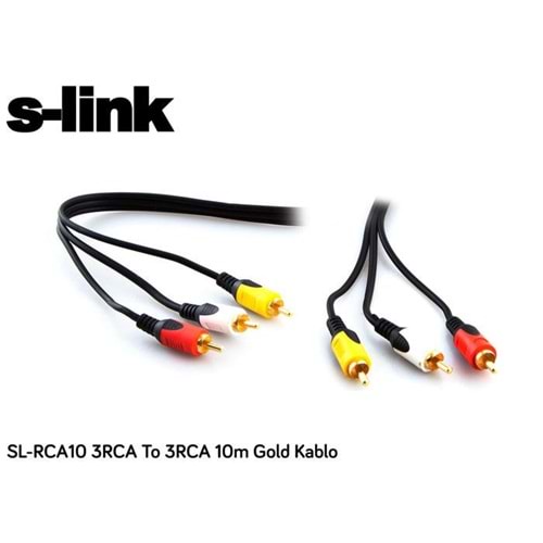 NBTech 5 Metre 1.kalite Stereo 3.5mm To 2 Rca Kablo Aux 5.1 Ses Sistemi Kablosu
