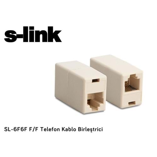 S-link SL-6F6F F/F Telefon Kablo Birleştrici