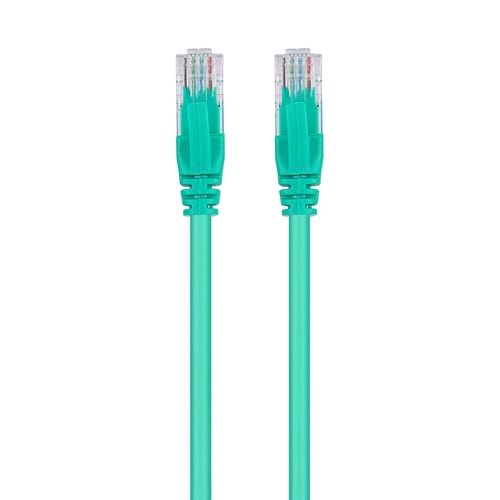 S-link SL-CAT610GR 10m Yeşil CAT6 Kablo,Gigabit Ethernet Kablosu
