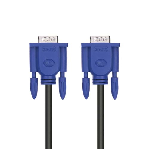 S-link SL-VGA10 10 Metre VGA Görüntü Aktarım Kablosu Siyah