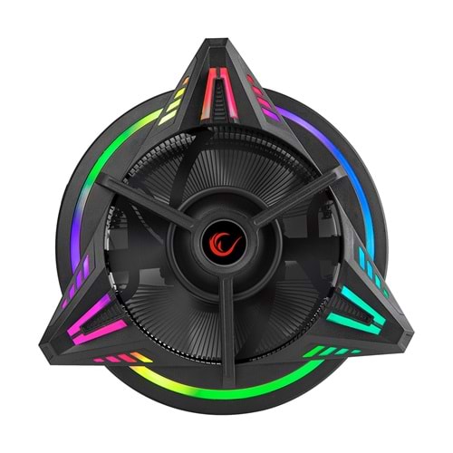 Rampage RM-C03 COOLBLADE 130x130x85mm 2100RPM RGB AMD Intel LGA1700/AM5 Uyumlu Hava Soğutmalı CPU Fan