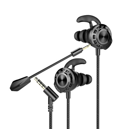 Rampage RM-K36 PROUD Siyah 3.5mm Kulak İçi Mikrofonlu Gaming Oyuncu Kulaklığı