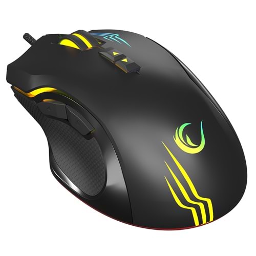Rampage SMX-G38 CLAW USB 12800 DPI 7 Makro Tuşlu RGB Gaming Oyuncu Mouse