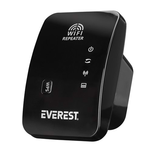 Everest EWR-N300 2.4GHz 300Mbps Repeater + Access Point Wi-Fi Menzil Genişletici
