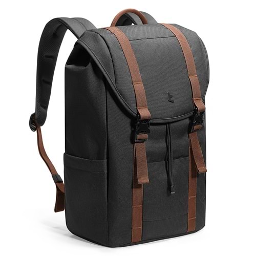 Tomtoc TA1S1D1 VintPack 16-17L Siyah Notebook Sırt Çantası