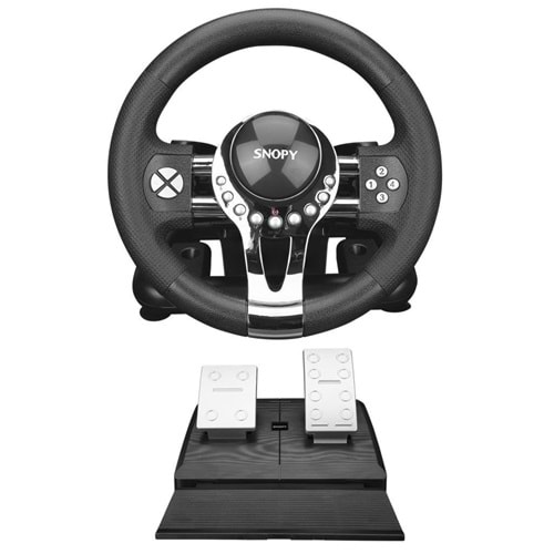 Snopy V5H PRO XBOX ONE S/PS4/PS3/PC/SWITCH Metalik Pro Oyuncu Direksiyonu (OUTLET)