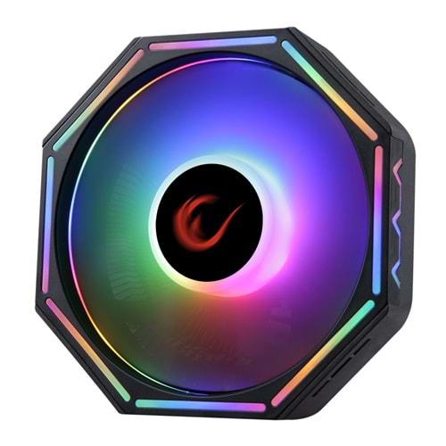 Rampage RM-C04 COOLBLADE Rainbow Intel LGA1851/1700 AMD AM5 Uyumlu RGB Hava Soğutmalı CPU Fan