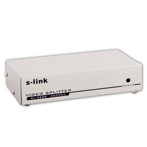 S-link SL-2508 8 VGA 250Mhz Monitör Splitter