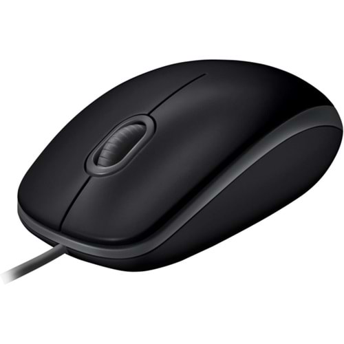 Logitech B110 Siyah Silent (Sessiz) USB Kablolu Optik Mouse 910-005508