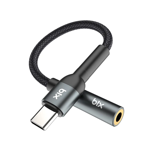 Bix BXAU2C Hi-Fi Type-C to 3.5mm Kulaklık Dönüştürücü Kablo