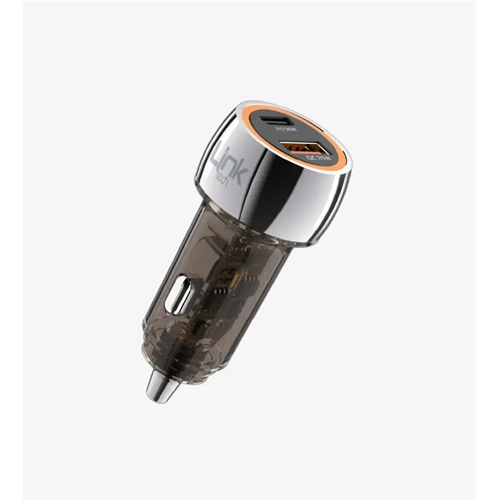 LinkTech C436 Şeffaf PD QC 55W Süper Hızlı Araç Şarj Başlığı