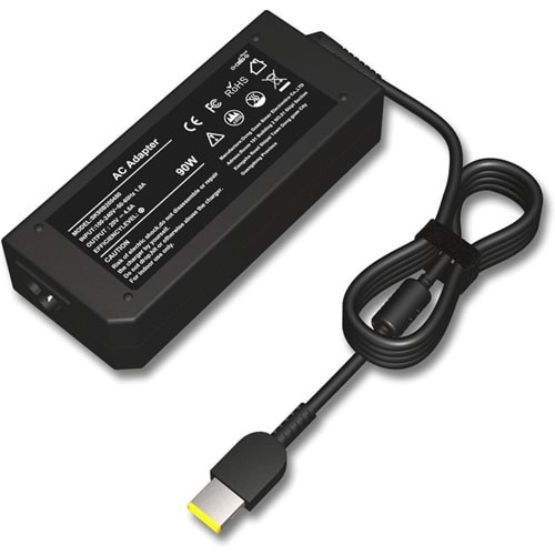 Fast CU33 90W 20V 4.5A Lenovo USB Adaptör, Lenovo Notebook Standart Şarj Aleti