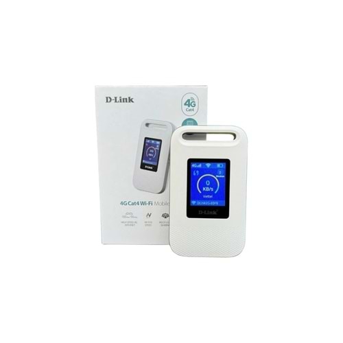 D-Link DWR-932M N300 2.4GHz 4G LTE Bataryalı Taşınabilir Router