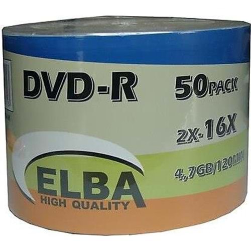 Elba Dvd 50Li 4,7Gb-120Min 16X Shrink
