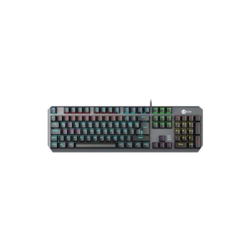 Lecoo GK301-RD-SW RGB Mekanik Oyuncu Klavyesi Red Switch Gaming Klavye