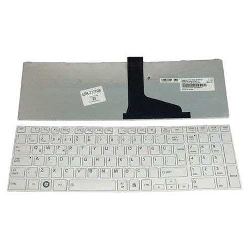 RETRO NBKL121WXT Toshiba Satellite C850, L850 Notebook Klavyesi -Beyaz - TR - WF