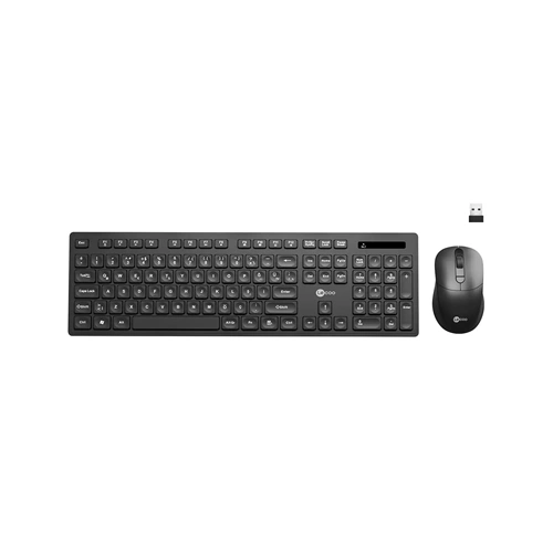 Lecoo KW201 Kablosuz Türkçe Q Klavye Mouse Seti Siyah 2.4GHz USB