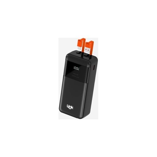 Linktech LC33 Strong 30000 mAh 22.5W Dijital Göstergeli Powerbank