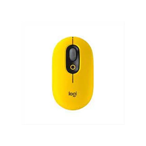 Logitech POP Mouse Sarı | Bluetooth + Kablosuz Sessiz Mouse (Replika)