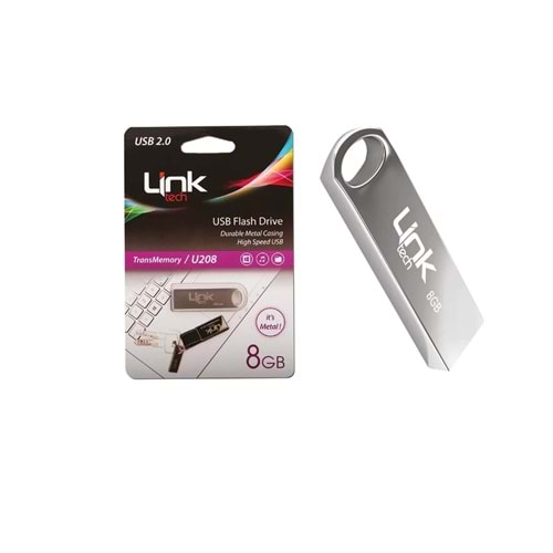 Linktech LUF-U208 8GB USB 2.0 Metal USB Bellek 25MB/s