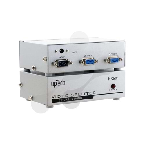 UPTECH KX501 VGA Çoklayıcı 2 Port 250Mhz