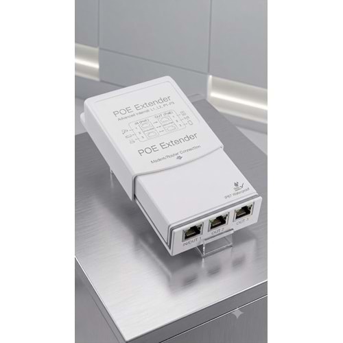 NBTech NB-POE250M 250 Metre PoE Extender 3 Port Profesyonel PoE Uzatıcı