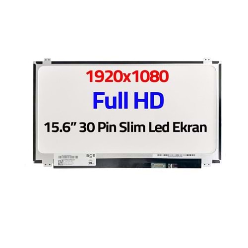 Notebook Ekran KOD302 15.6 30 Pin Vidasız FHD Wxga FHD 1920x1080 Led Ekran