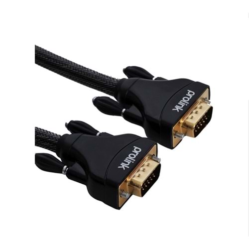 NBTech Prolink PR-V001 1.5 Metre Vga Kablo, EMI Filtreli Altın UÇ Örgülü VGA Kablo