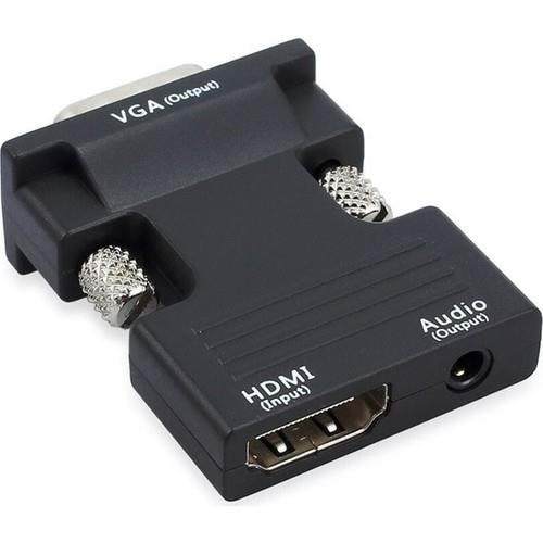 NBTech NB-1245S HDMI to VGA Ses Destekli Dönüştürücü Adaptör