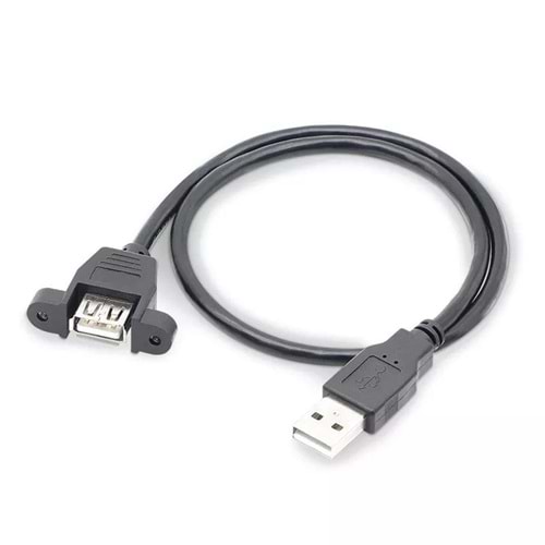 NBTech NB-1295 1.5 Metre USB Uzatma kablo, USB2.0 Erkek Dişi Kablo, Sabitlenebilir USB Uzatma Kablosu
