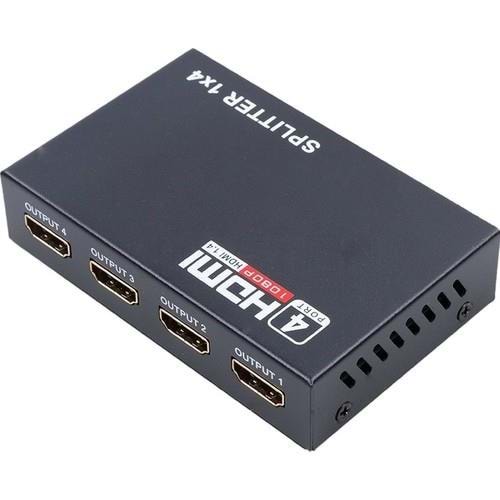NBTech NB-5004 1080P 2K 4K UHD 4 Port HDMI Splitter (Adaptörlü)