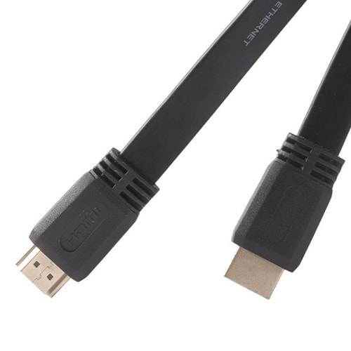 NBTech NB-HDR15 3D/4K/2K Full HD 1.4V Yassı HDMI Kablo 15 Metre