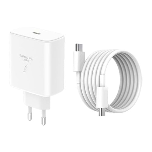 SUOMI Type-C Hızlı Şarj Adaptörü 45W Beyaz